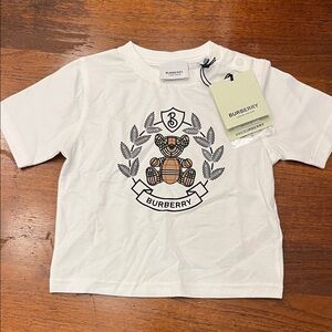 Burberry Baby Boy Teddybear Tee 12-18 months T-Shirt